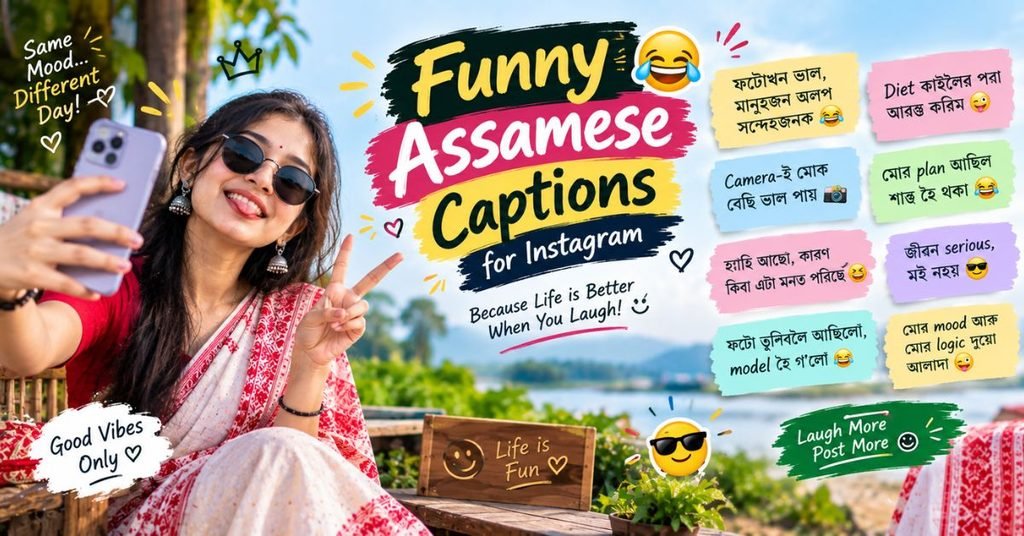 Funny Assamese Captions for Instagram