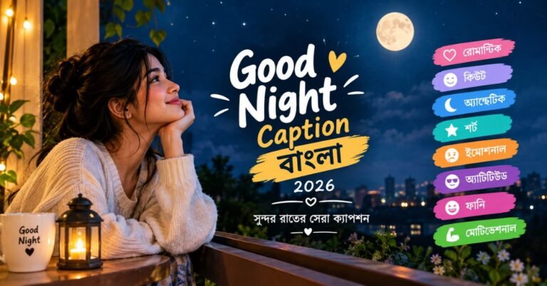 Good Night Caption Bengali