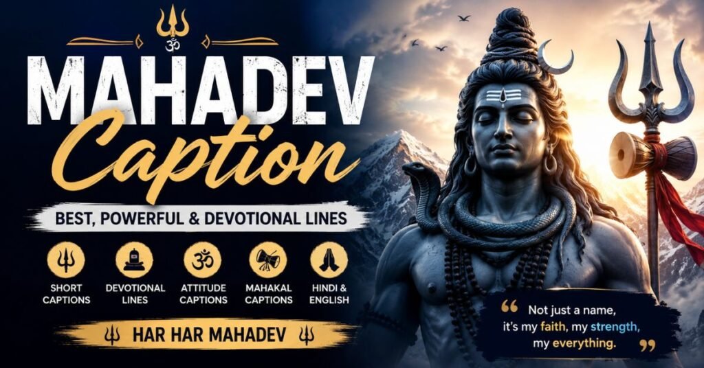 Mahadev caption
