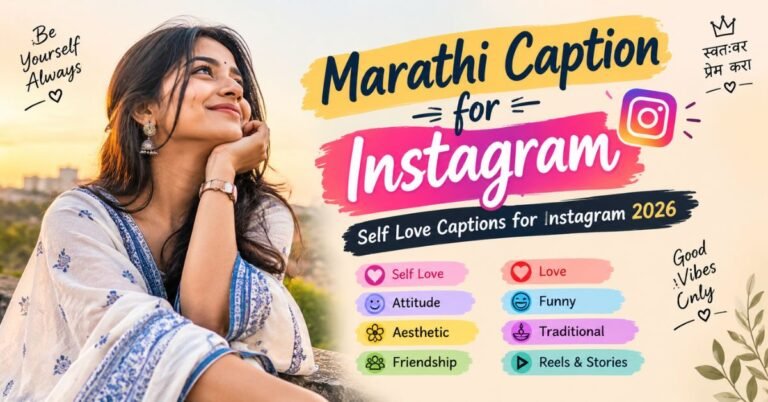 Marathi Caption for Instagram