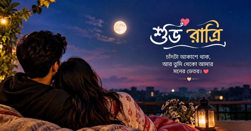 Romantic Good Night Caption Bengali