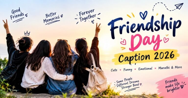 friendship day caption