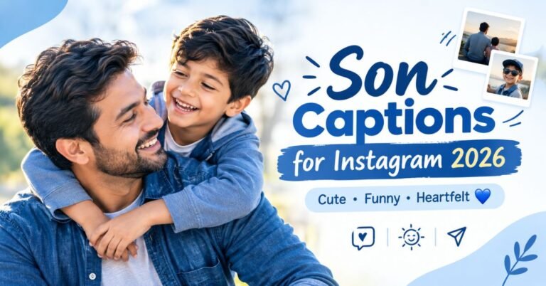 Son Captions for Instagram