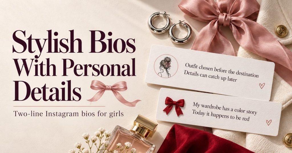 2 line bio for instagram for girl stylish