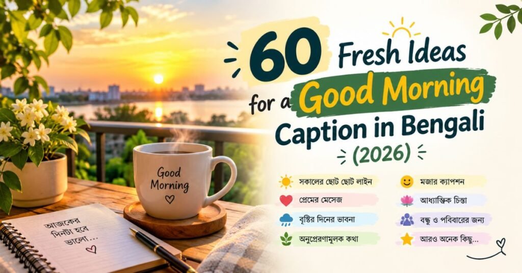 good morning caption in bengali