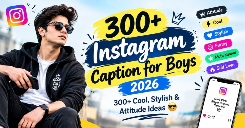 instagram captions for boys